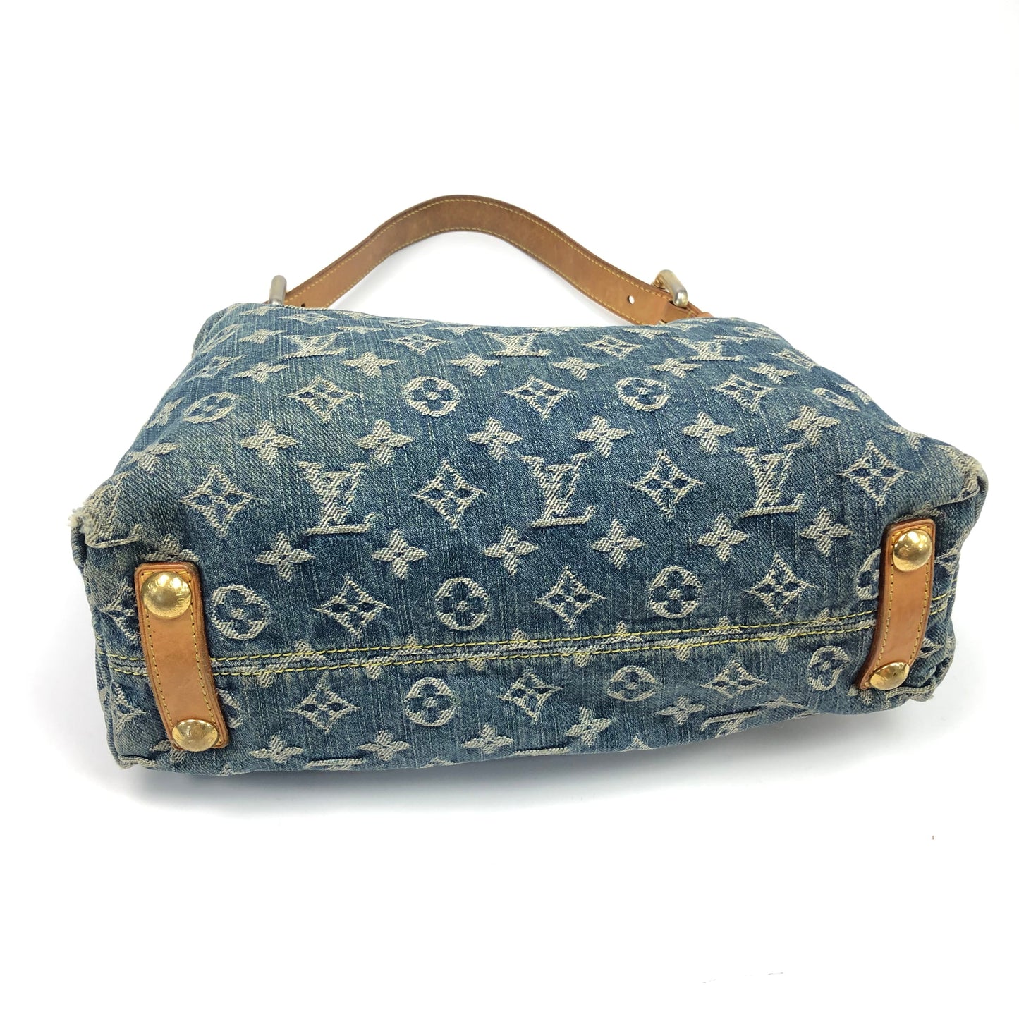 LOUIS VUITTON BAGGY PM DENIM SHOULDER BAG