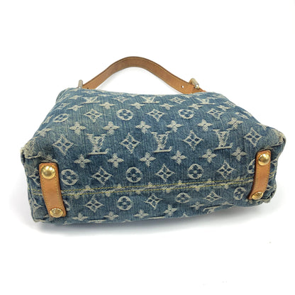 LOUIS VUITTON BAGGY PM DENIM SHOULDER BAG