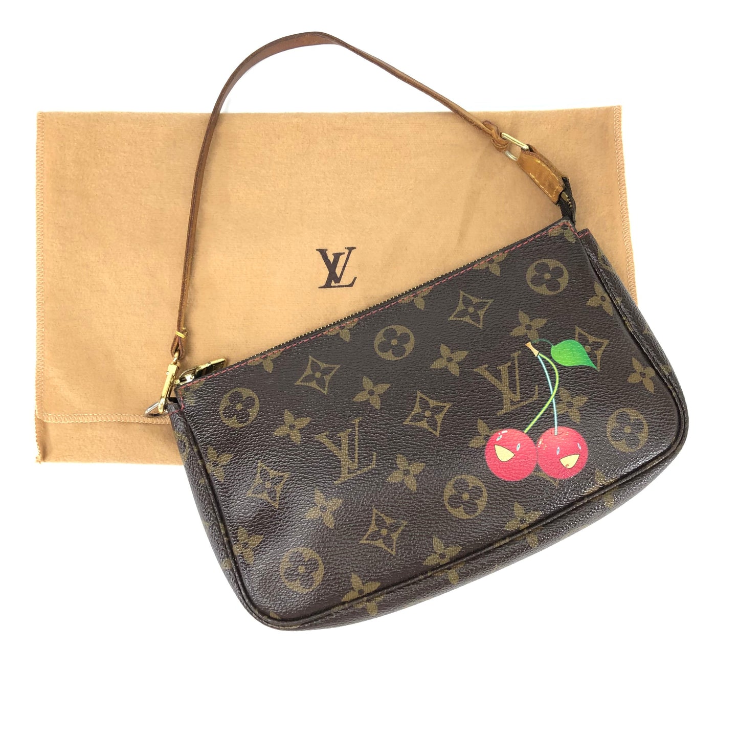 LOUIS VUITTON CHERRY POCHETTE BAG
