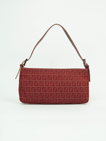 FENDI ZUCCA SHOULDER BAG