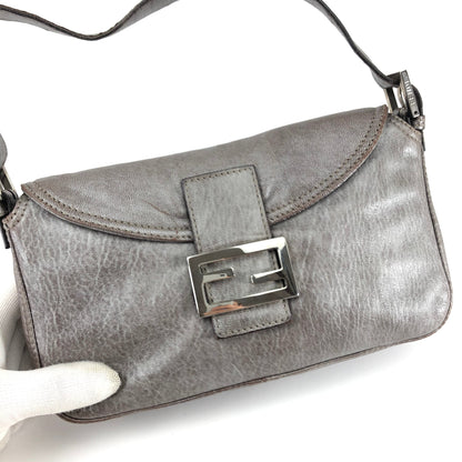 FENDI LEATHER BAGUETTE BAG