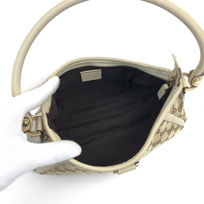 GUCCI MONOGRAM SHOULDER BAG