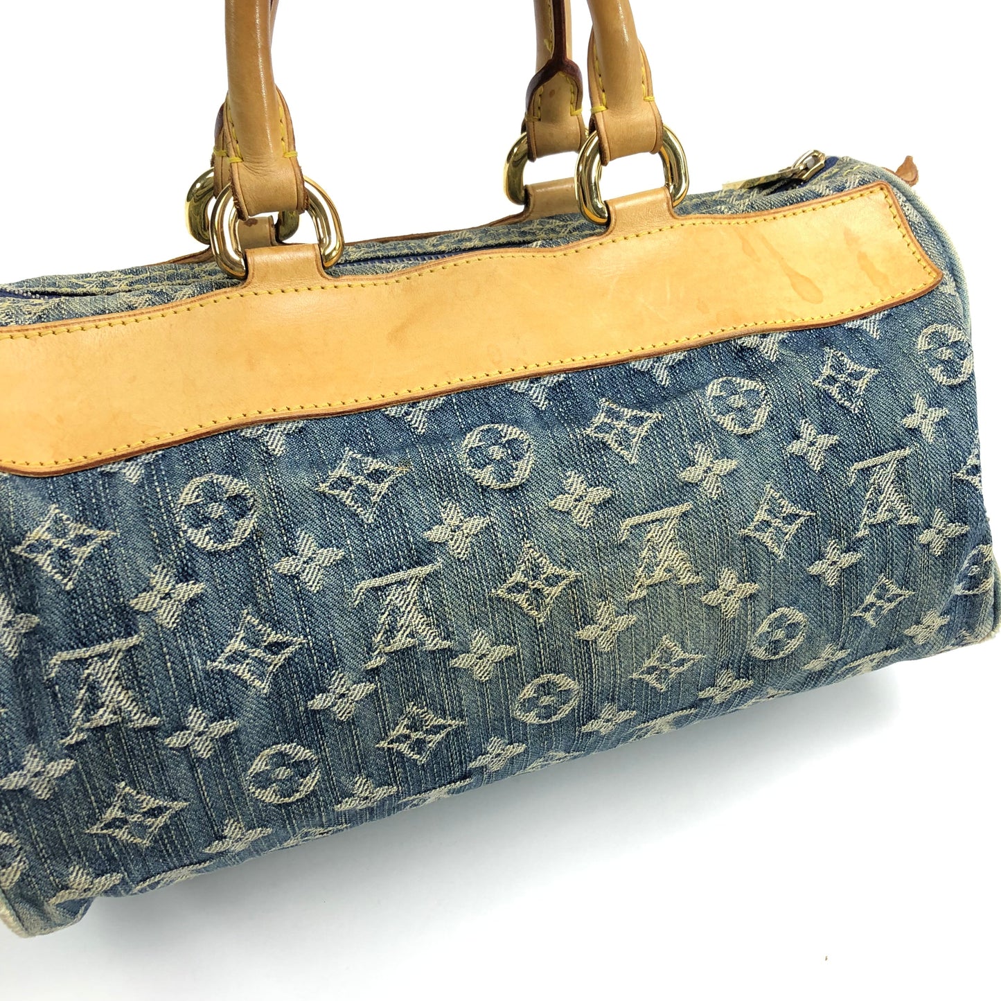 LOUIS VUITTON NEO SPEEDY DENIM BAG