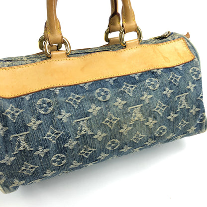LOUIS VUITTON NEO SPEEDY DENIM BAG