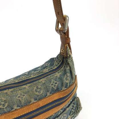 LOUIS VUITTON BAGGY PM DENIM SHOULDER BAG