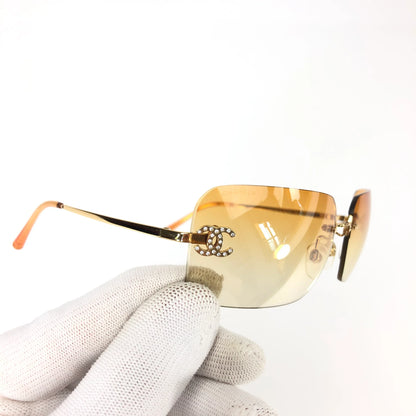 CHANEL RIMLESS SUNGLASSES
