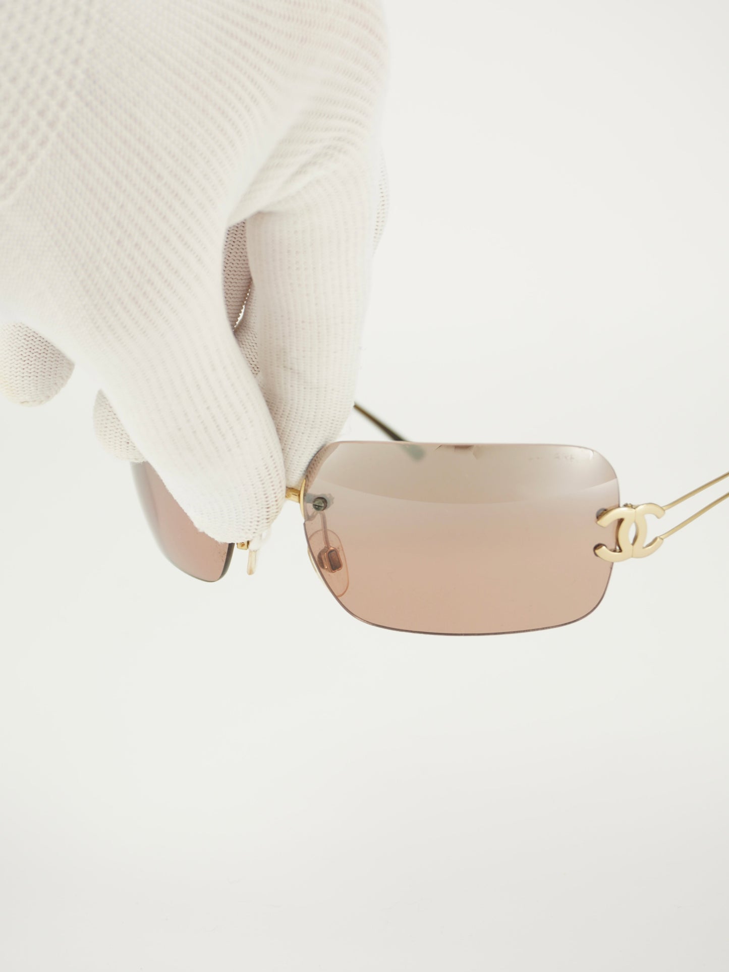 CHANEL RIMLESS SUNGLASSES