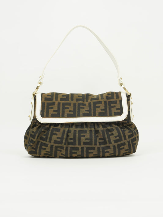 FENDI ZUCCA SHOULDER BAG