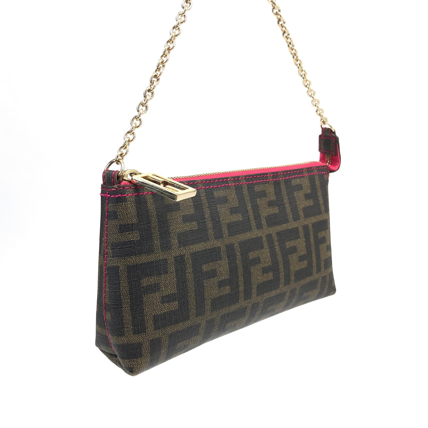 FENDI ZUCCA CHAIN BAG