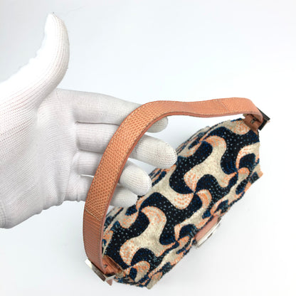 FENDI BEADED SWIRL MAMA BAGUETTE BAG