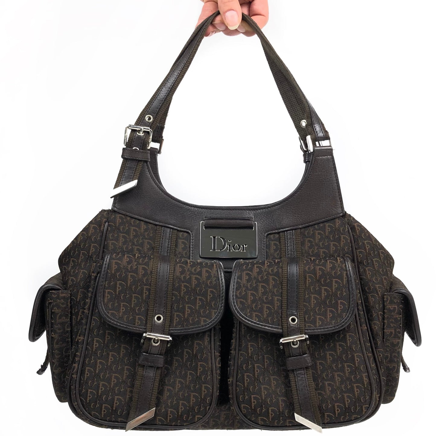 CHRISTIAN DIOR MONOGRAM SHOULDER BAG