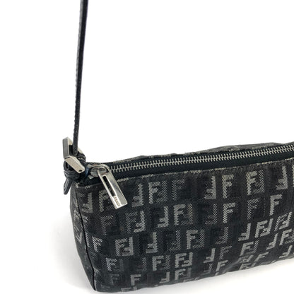 FENDI DENIM ZUCCA SHOULDER BAG