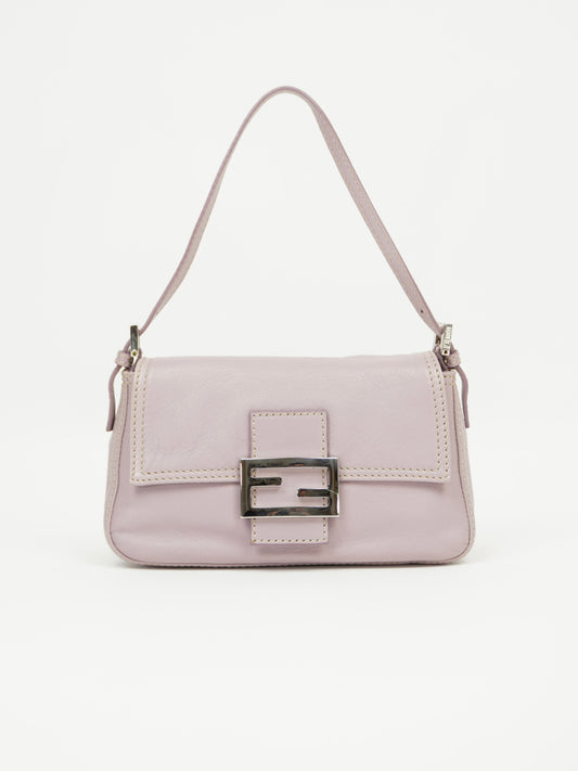 FENDI LEATHER BAGUETTE