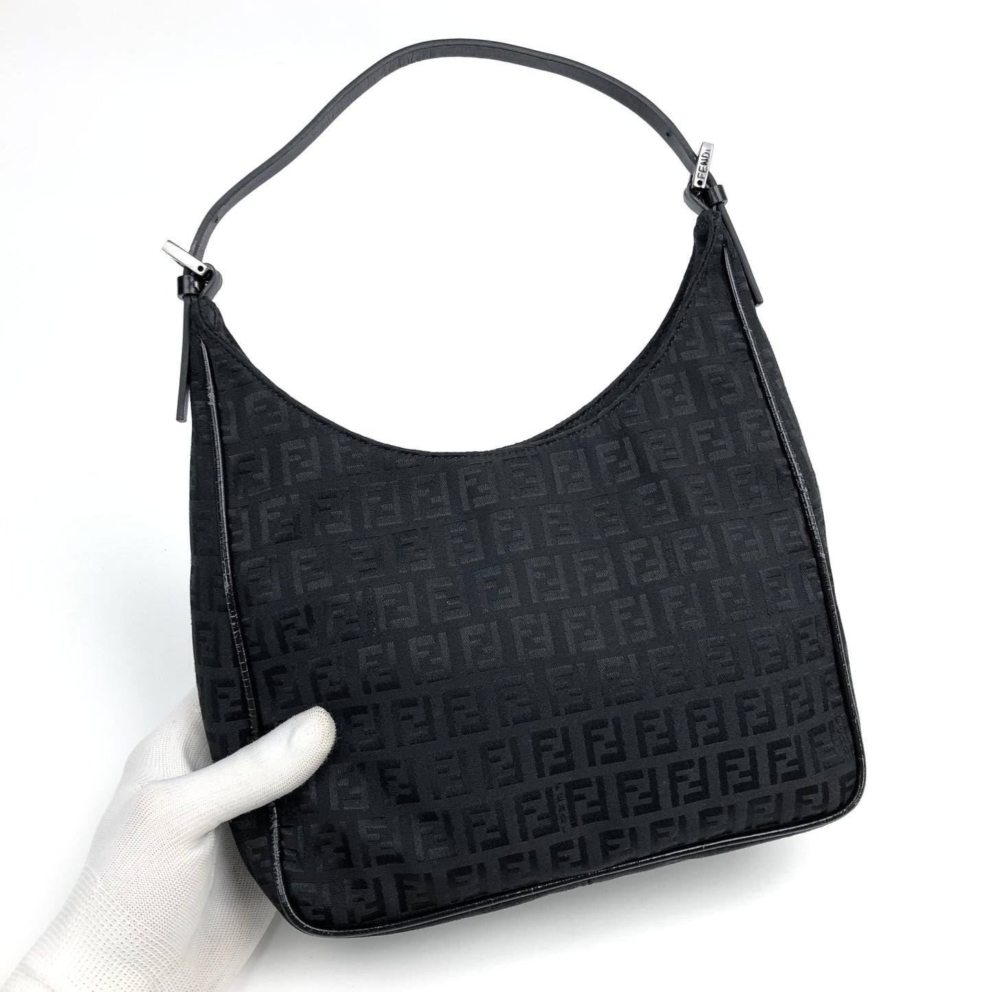 FENDI ZUCCA SHOULDER BAG