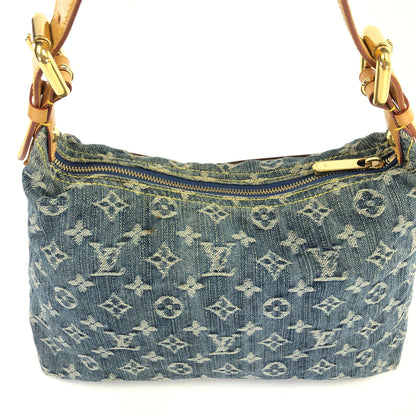 LOUIS VUITTON BAGGY PM DENIM SHOULDER BAG