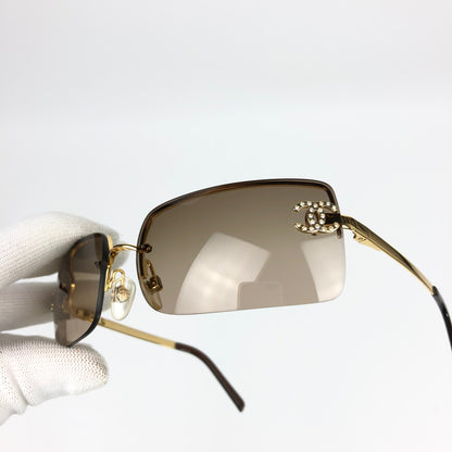 CHANEL RIMLESS SUNGLASSES
