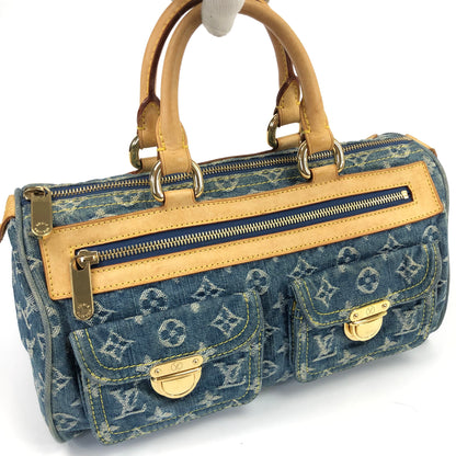 LOUIS VUITTON NEO SPEEDY DENIM BAG