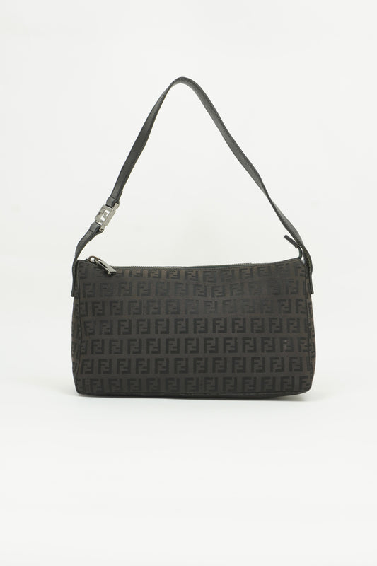 FENDI ZUCCA SHOULDER BAG