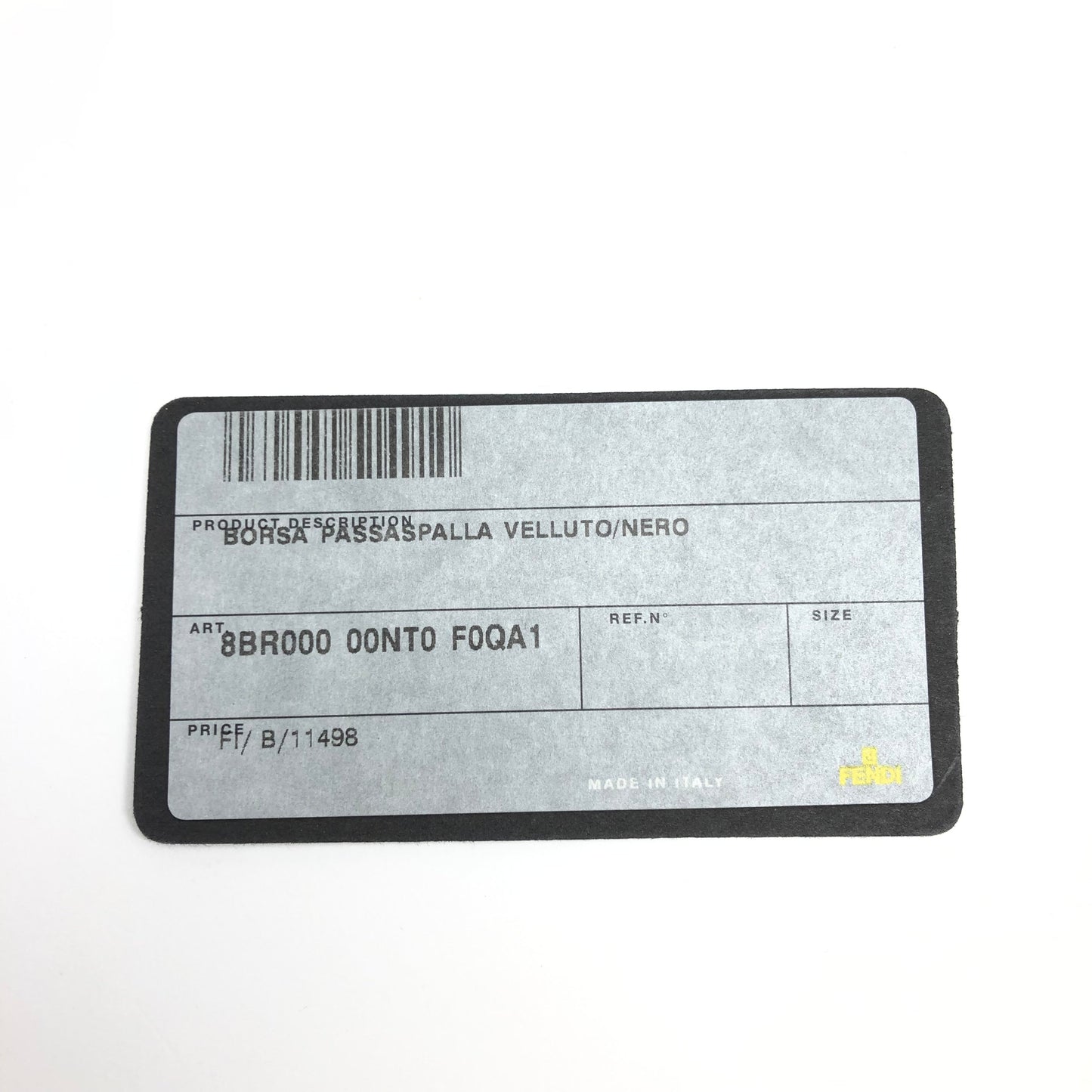 FENDI CORDUROY BAGUETTE BAG