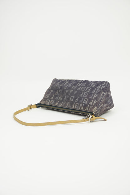 FENDI DENIM ZUCCA SHOULDER BAG