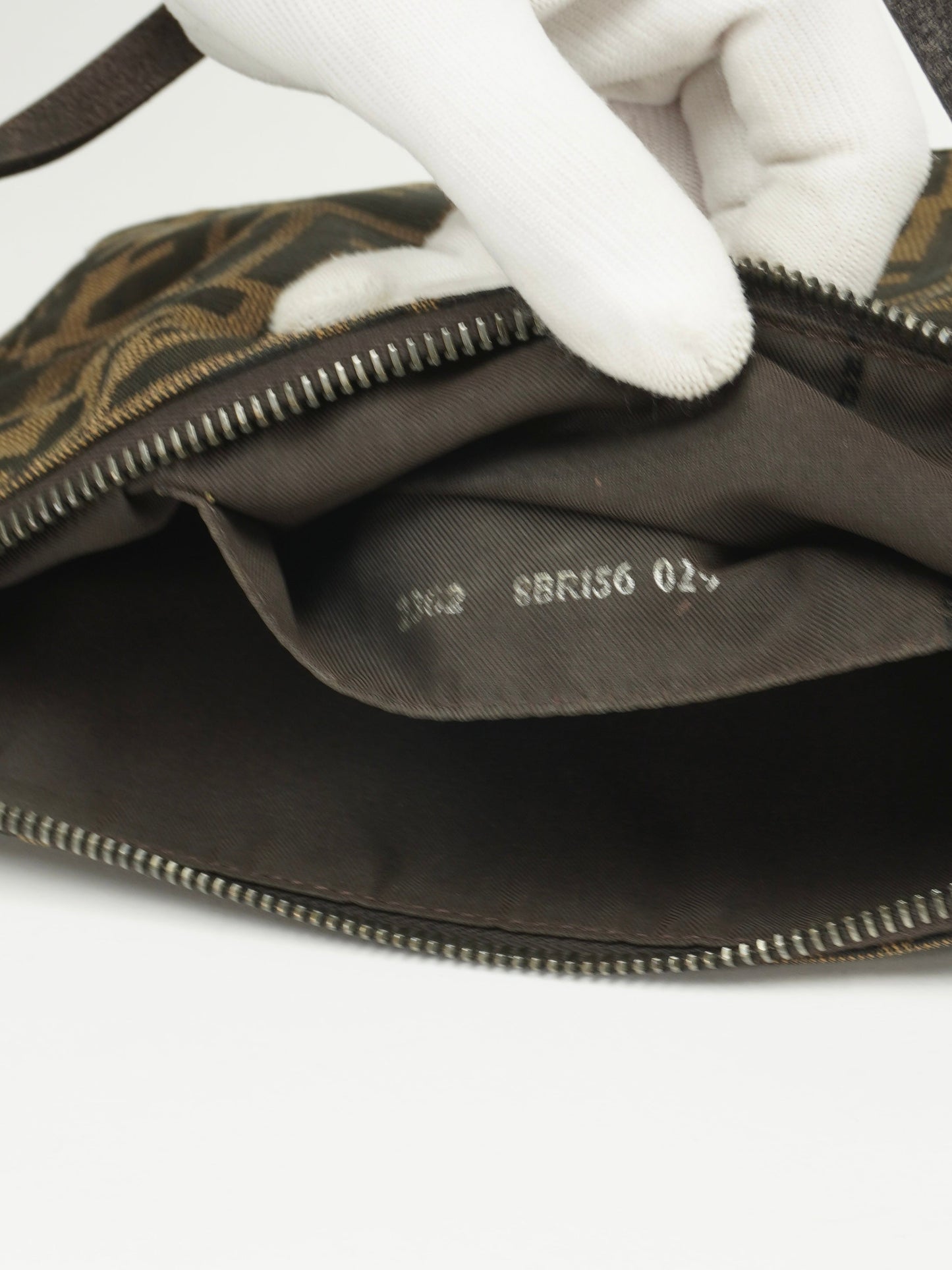 FENDI ZUCCA SHOULDER BAG