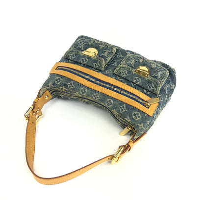 LOUIS VUITTON BAGGY PM DENIM SHOULDER BAG