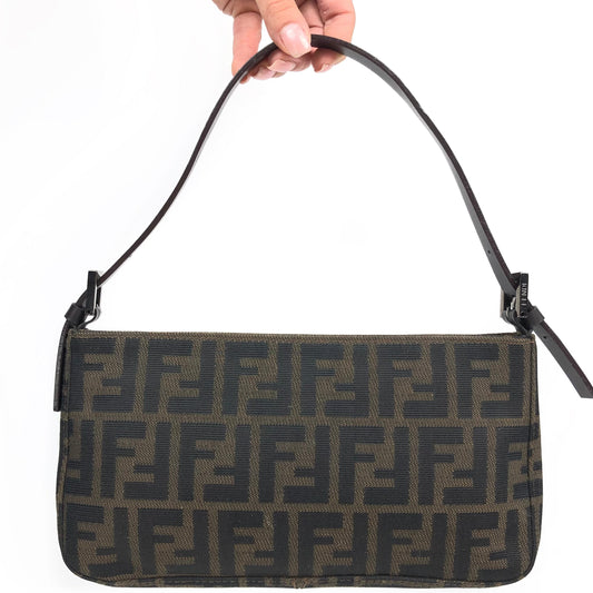 FENDI ZUCCA SHOULDER BAG