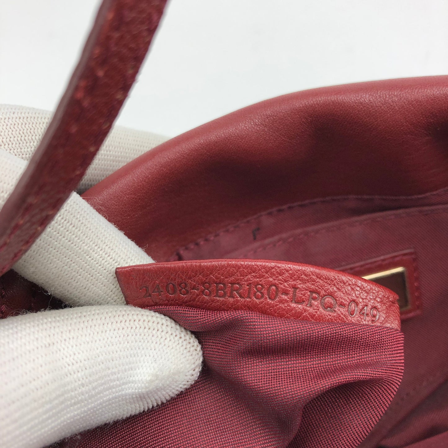 FENDI LEATHER BAGUETTE BAG