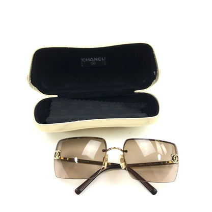 CHANEL RIMLESS SUNGLASSES
