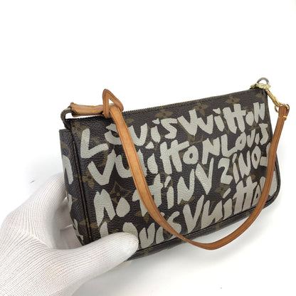 LOUIS VUITTON STEPHEN SPROUSE GRAFFITI POCHETTE BAG