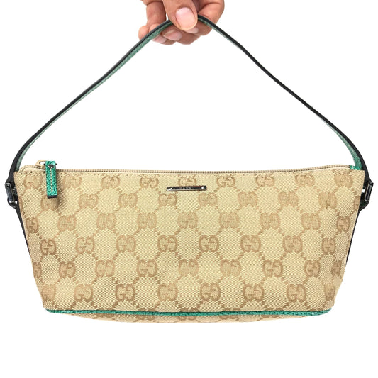 GUCCI MONOGRAM SHOULDER BAG
