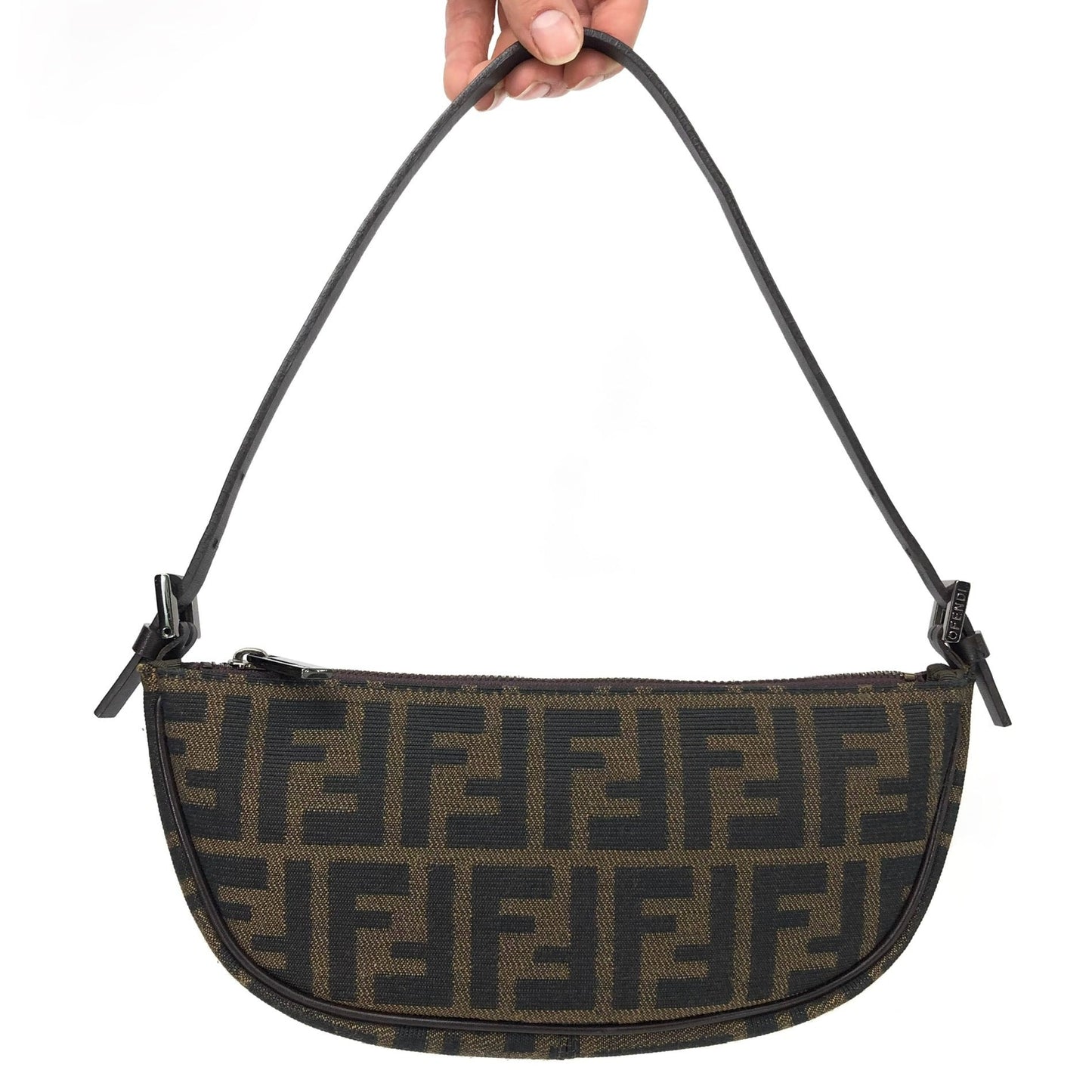 FENDI ZUCCA SHOULDER BAG