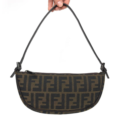 FENDI ZUCCA SHOULDER BAG