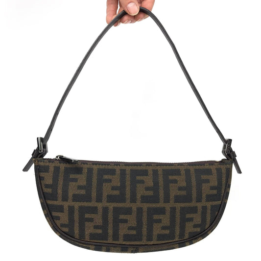 FENDI ZUCCA SHOULDER BAG