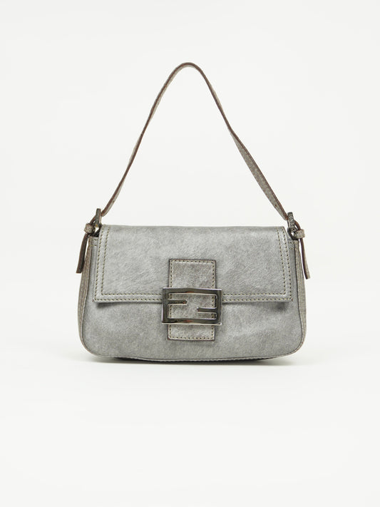 FENDI LEATHER BAGUETTE