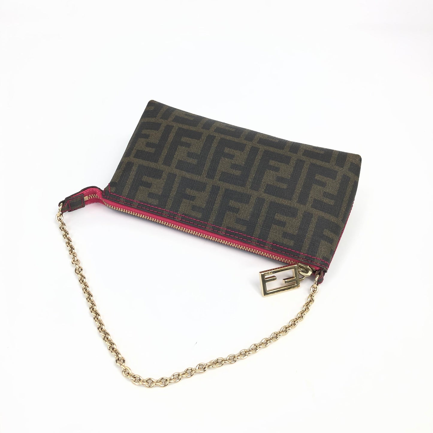 FENDI ZUCCA CHAIN BAG