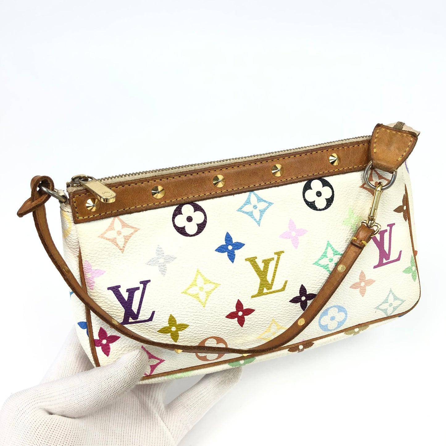 LOUIS VUITTON TAKASHI MURAKAMI POCHETTE BAG