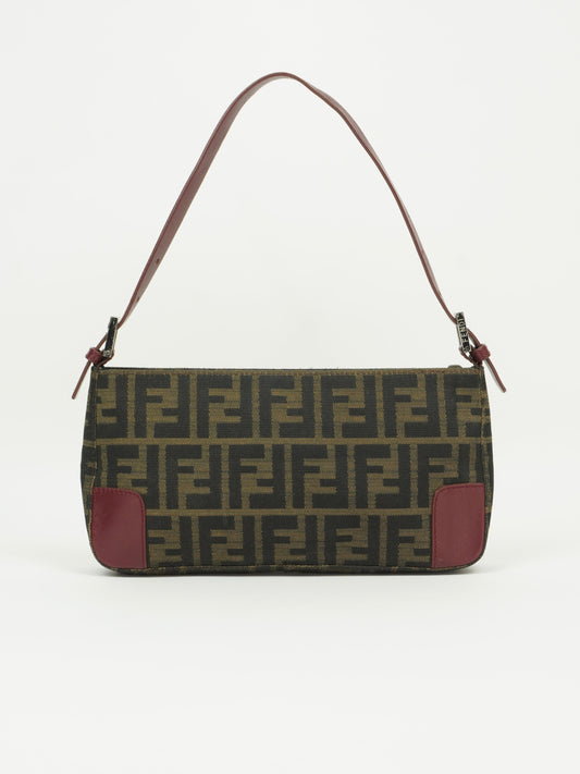 FENDI ZUCCA SHOULDER BAG