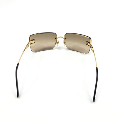 CHANEL RIMLESS SUNGLASSES