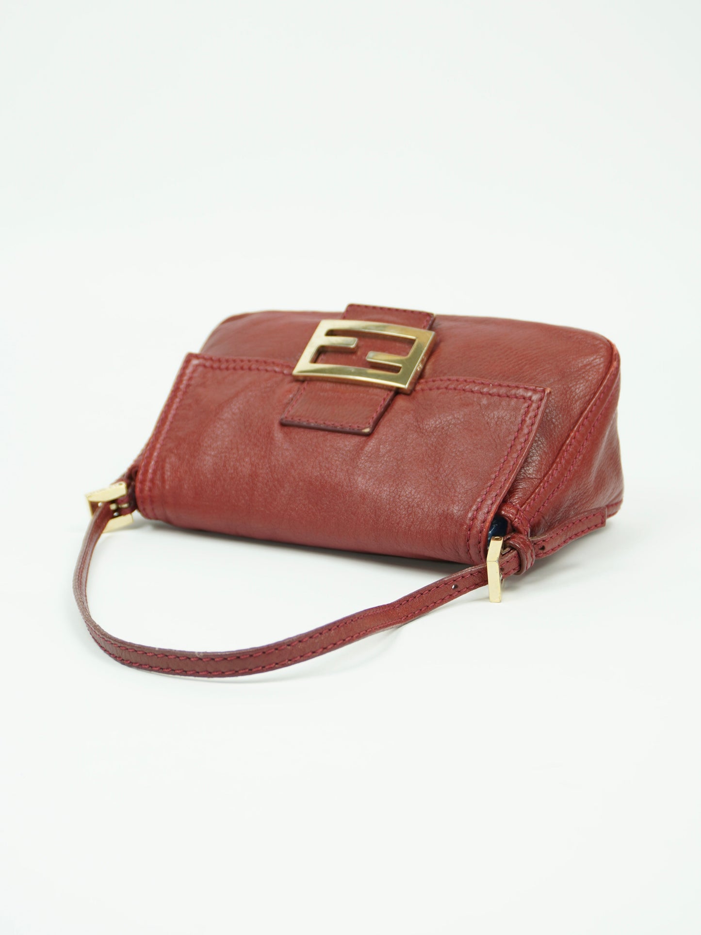 FENDI LEATHER BAGUETTE