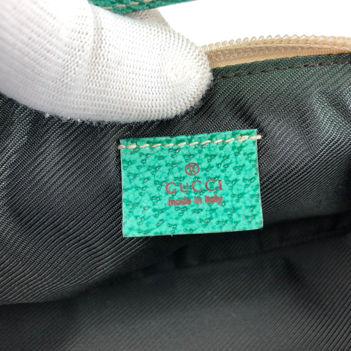 GUCCI MONOGRAM SHOULDER BAG