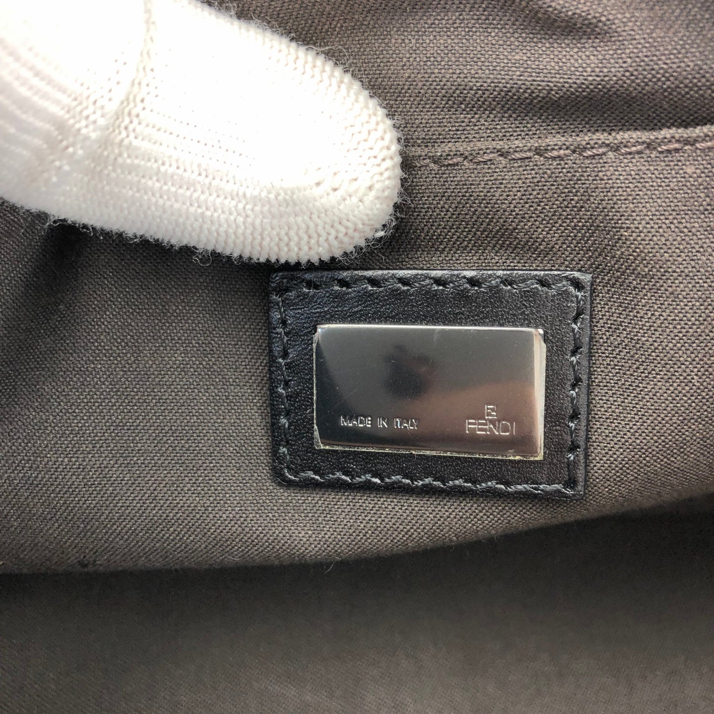 FENDI ZUCCA SHOULDER BAG