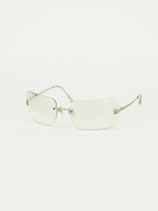 CHANEL RIMLESS SUNGLASSES