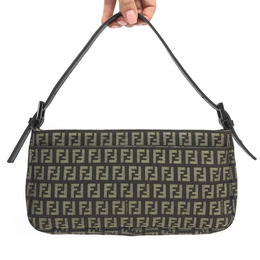 FENDI ZUCCA SHOULDER BAG