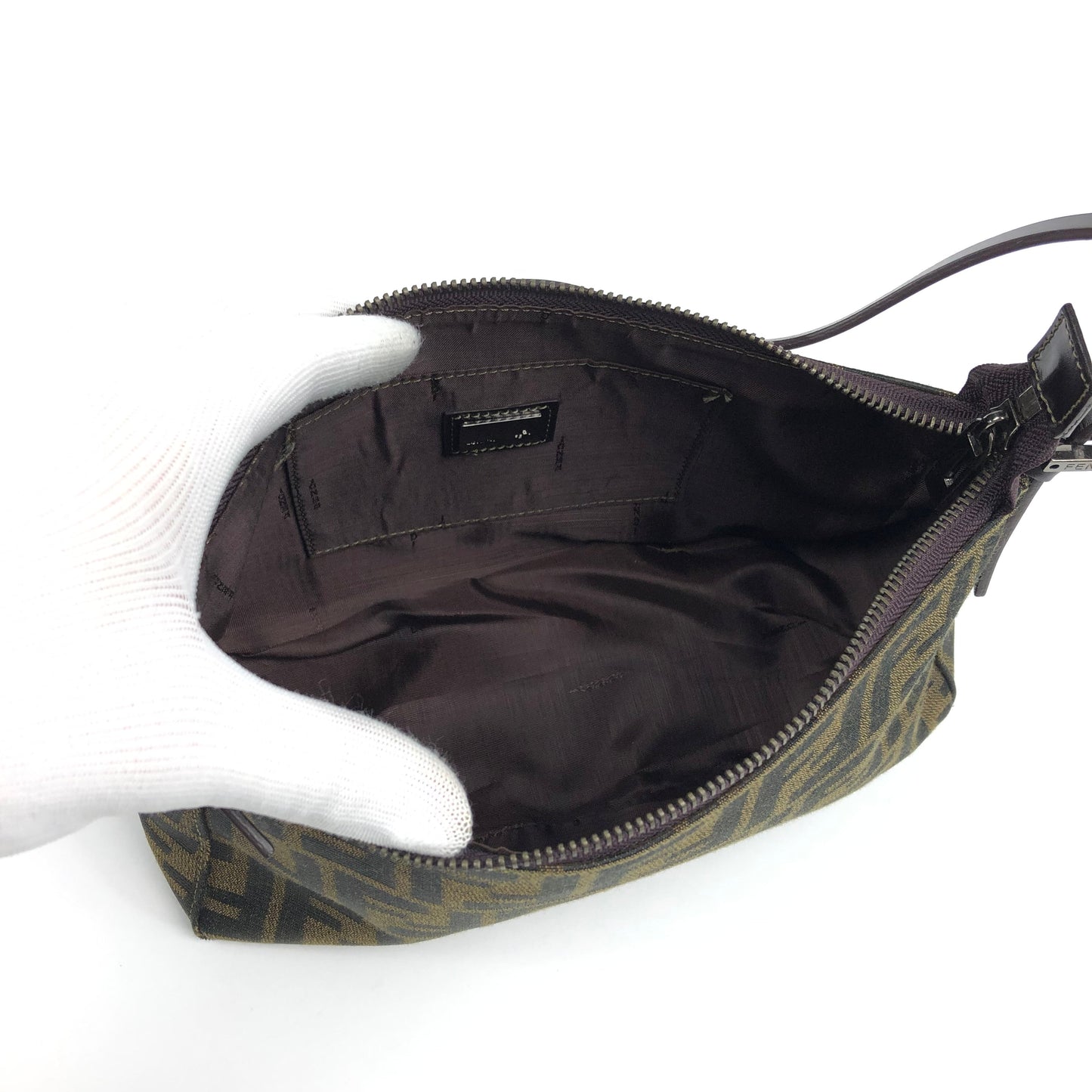 FENDI ZUCCA SHOULDER BAG