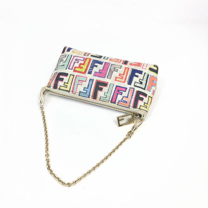 FENDI ZUCCA CHAIN BAG