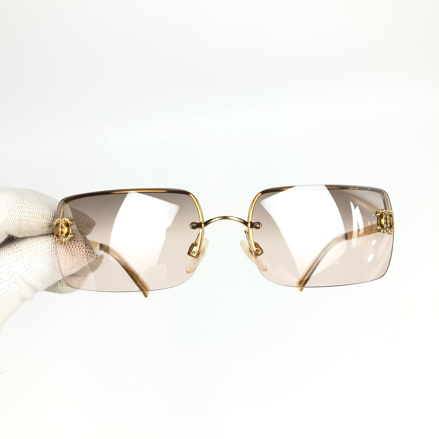 CHANEL RIMLESS SUNGLASSES