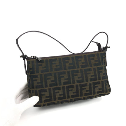 FENDI ZUCCA SHOULDER BAG