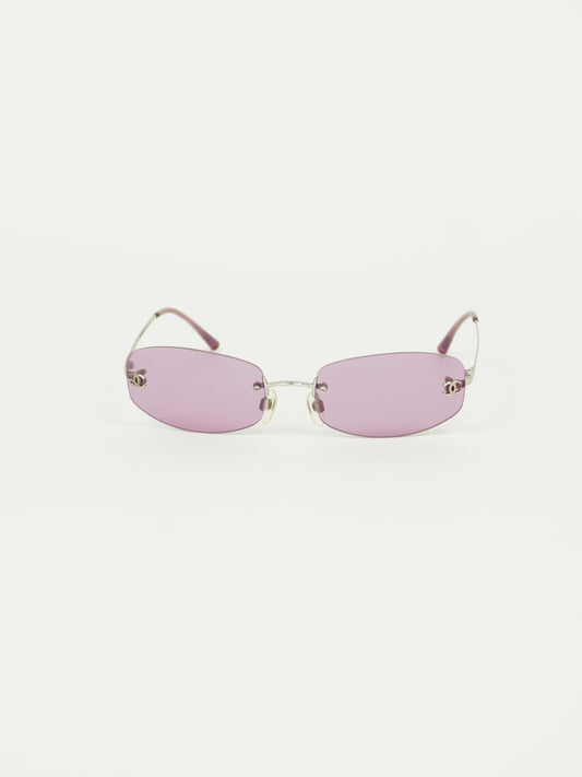 CHANEL RIMLESS SUNGLASSES