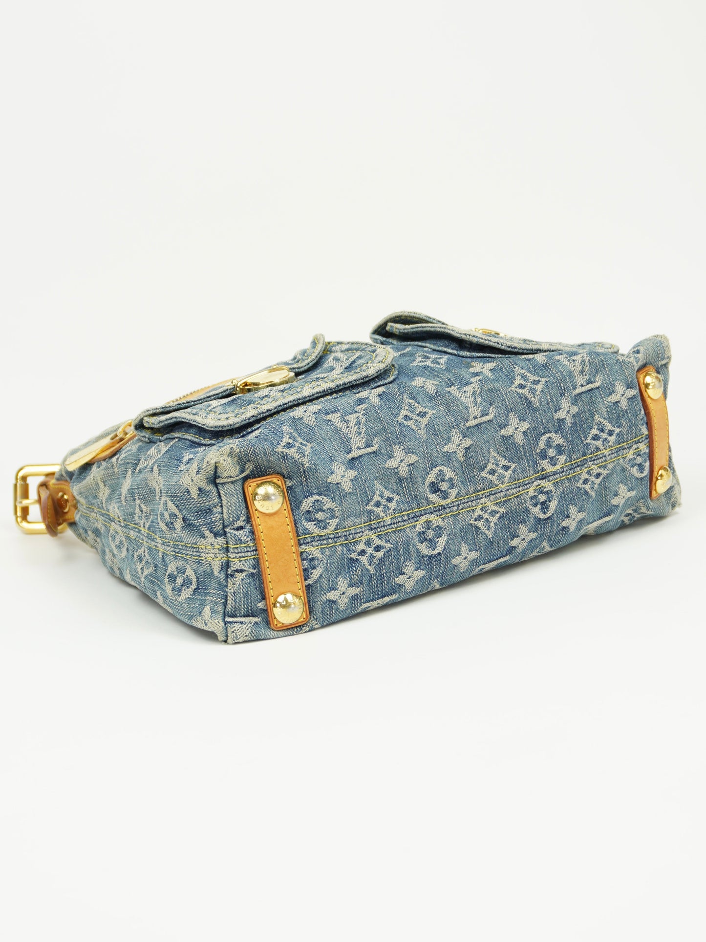 LOUIS VUITTON BAGGY PM DENIM SHOULDER BAG